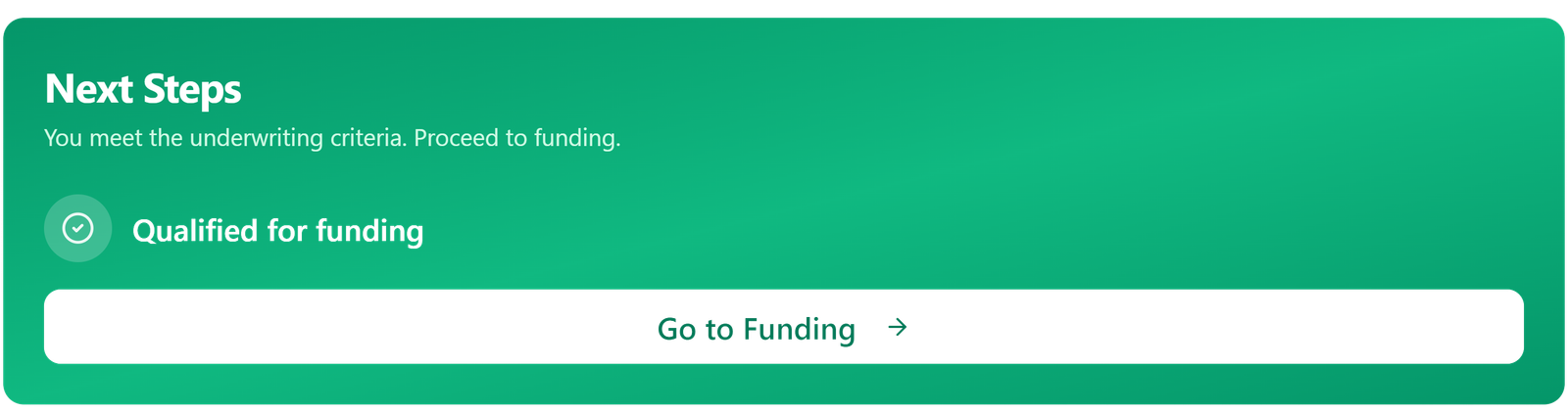 Not Positioned for Funding